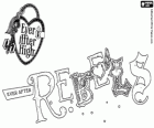 Rebels logo, the Rebels of the school Ever After High