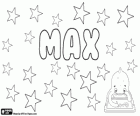 Max, short form for names such as Maximilian o Maxwell