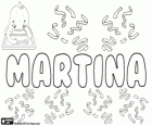 Martina, name of Latin origin derived from Mars, the Roman god of war