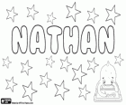 Nathan, name of Hebrew origin. Name of several biblical characters