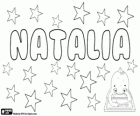 Natalia, name of Latin origin. Its meaning is day of the birth, the Christmas Day