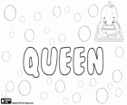Queen, name of English origin. Its meaning is Queen, the woman monarch