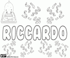 Riccardo, name of Germanic origin. Corresponds to Richard, meaning Strong King