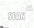 Sean, name of Irish origin that corresponds to John