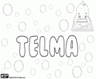 Telma, name of Greek origin. Its meaning is Volition