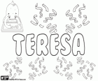 Teresa, name with an uncertain origin. Teresa. female name in many languages such as Spanish, Portuguese, German, Polish and Scandinavian languages