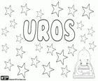 Uros, name of Serbian origin. Uroš, its meaning is man