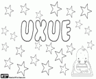 Uxue, name of Basque origin. Its meaning is dove