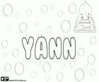 Yann, name in breton which corresponds to the name John