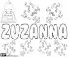 Zuzanna, Polish and Latvian name for Susan