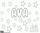 Ava, name with uncertain origin. This name has possible origins in different cultures. It is also used as short form for other names