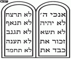 The Tablets of Stone, the Tablets of Law. Luchot HaBrit in Hebrew