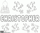 Christopher, name of Greek origin. Its meaning is the bearer of Christ