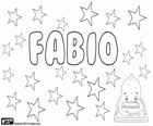 Fabio, Latin origin name. Its meaning is the grower of fava beans