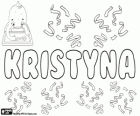 Kristyna, Slavic name that corresponds to the feminine form of the name of Greek origin, Christos