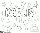 Karlis, Latvian name that corresponds to the name of Germanic origin, Karl