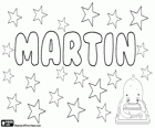 Martin, name of Latin origin. Its meaning is Dedicated to Mars, Roman god of war