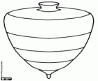 Top or spinning top, a very popular toy