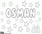 Osman, name of Arabic origin, comes from Uthman, Usman