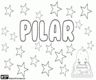 Pilar, name of Castilian origin. Its meaning is column, comes from the Our Lady of the Pillar from Zaragoza