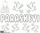 Paraskevi, name of Greek origin that means preparation