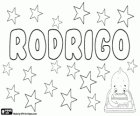 Rodrigo, name of Germanic origin. Derivate from Hrodric, its meaning is rich in glory