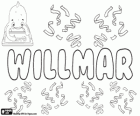 Willmar, name of Germanic origin. Its meaning is strong desire
