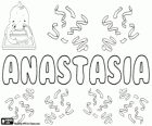 Anastasia, name of Greek origin. Its meaning is resurrection. Anastasia is a very common name in Russia and other countries of Eastern Europe