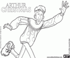 Arthur Christmas in a hurry