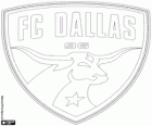 Logo of FC Dallas, professional soccer team in Texas, United States