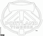 Emblem of Portland Timbers, soccer professional team in Oregon