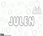 Julen, Basque name of Latin origin. Name derived from Julianus