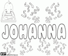 Johanna, name of Greek origin, comes from Ioanna