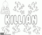 Killian, name of Celtic origin. Variant of the name Cillian