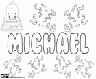Michael, name of Hebrew origin. Derivate from Mikha'el , its meaning is Who is like God?