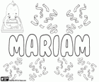 Mariam, name with various origins and meanings. Mariam, variant of Maryam