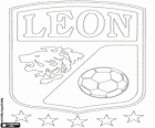 Emblem of the Club León F.C., Mexican soccer team from the city of León