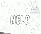 Nela, name that comes from Cornelia and Nelia. Nela, name of Latin origin