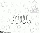 Paul, name of Latin origin, its meaning is humble