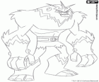 Shocksquatch from Ben 10 Omniverse