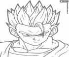 The face of Mystic Gohan, the final Gohan