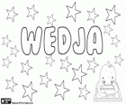 Wedja, name for girl of unknown origin