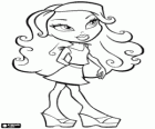 The Bratz girl with mini skirt