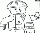 Emmet, an ordinary person, a Lego minifigure