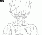 Goku ready to fight