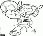 Fuleco, the official mascot of the 2014 FIFA World Cup in Brazil is an armadillo