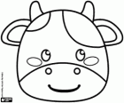 A cow mask
