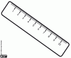 Graduated rule, ruler, measuring instrument