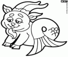 Capricorn. The goat-fish. Tenth sign of the zodiac