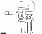 Skeleton, hostile creature from Minecraft